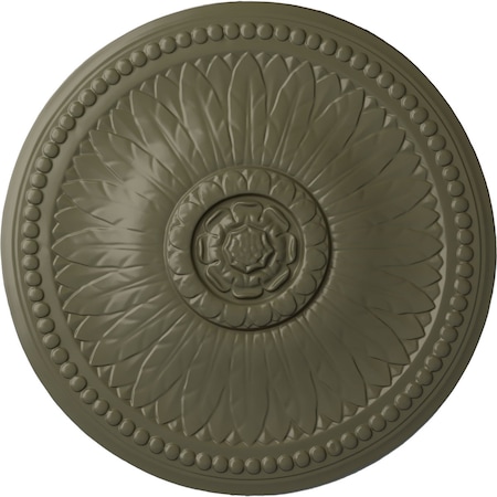Bailey Ceiling Medallion (Fits Canopies Up To 4), Hand-Painted Painted Turtle, 18 1/8OD X 3/4P